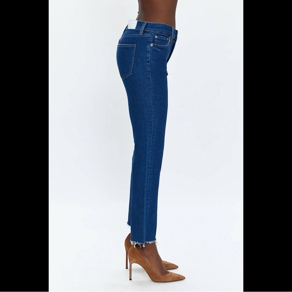 Pistola Lennon High Rise‎ Boot Cut Crop in Waterloo Raw Hem - Picture 3 of 12